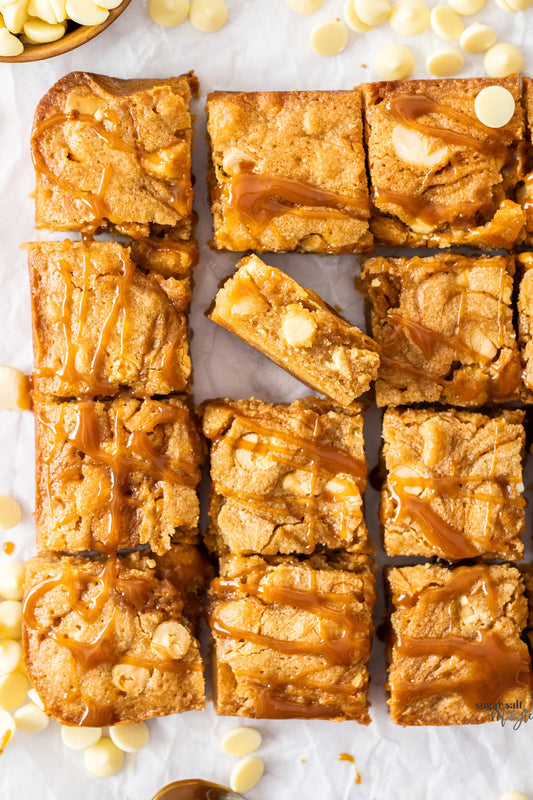 Caramel Blondie Brownie 6 pack (80gr ea)