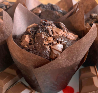 Chocolate Choc Chip Muffin