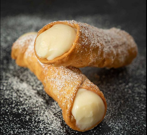 Custard Cannoli