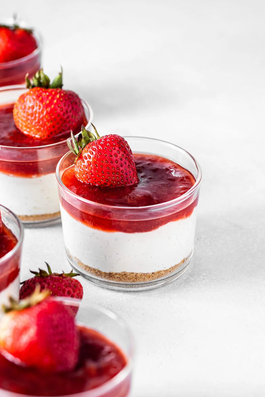 Strawberry Cheesecake Cups