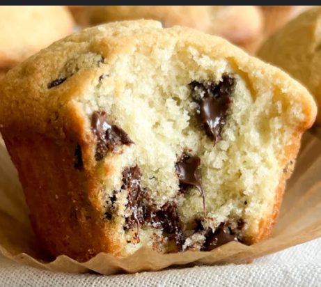 Vanilla Choc Chip Muffins