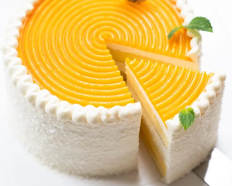 Vanilla Mango Cake