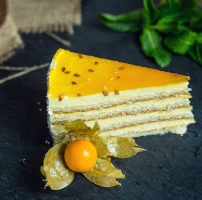 Vanilla Passionfruit Cake